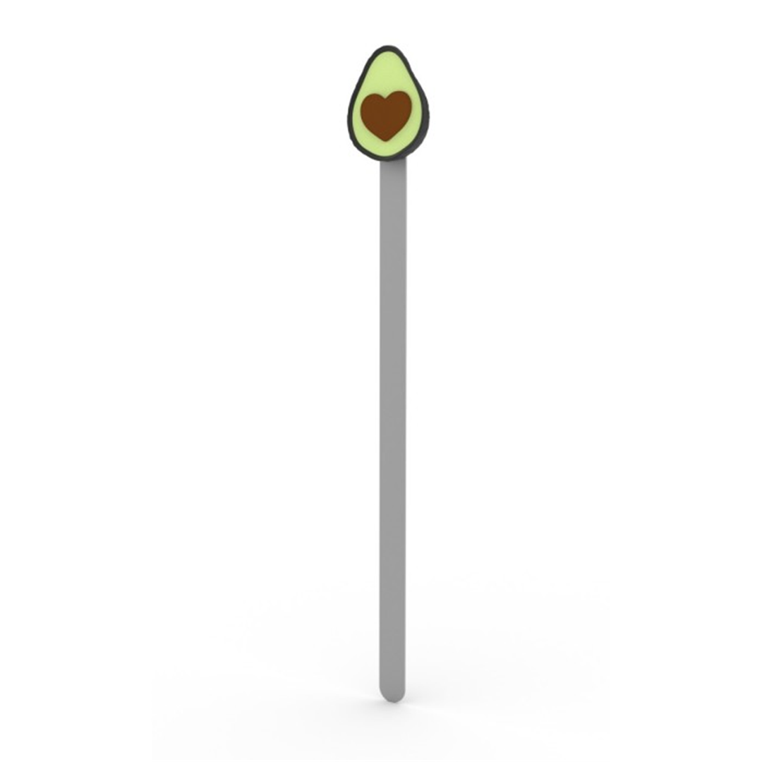 Segnalibro Zinco 13cm Metamorphose Avocado — immagine 2