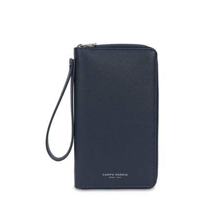 Tallinn Travel Wallet Ocean Blue - Anthracite