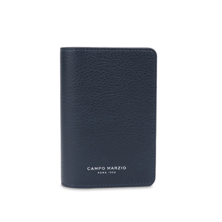 Valencia Passport Holder Ocean Blue - Anthracite