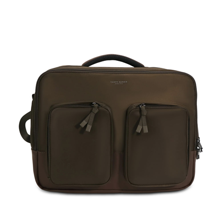 Renzo Convertible Briefcase 15.6 Brown