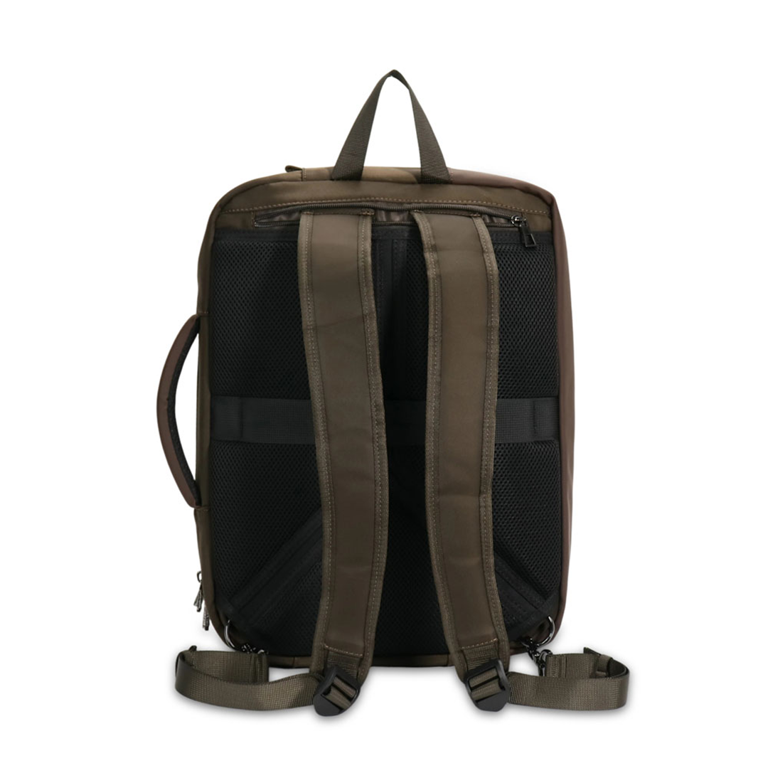Renzo Convertible Briefcase 15.6 Brown — immagine 4