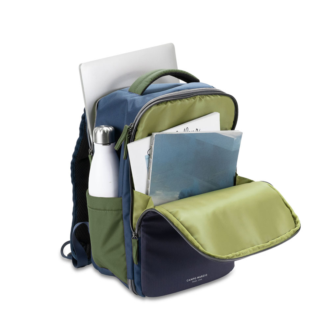 Cusco Backpack With Vacuum Pack Navy Blue — immagine 6