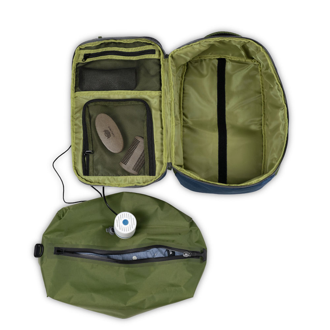 Cusco Backpack With Vacuum Pack Navy Blue — immagine 7