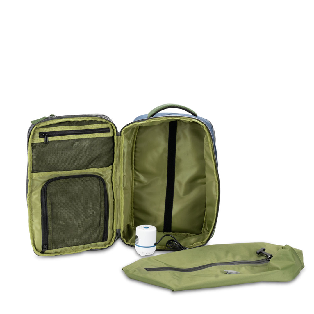 Cusco Backpack With Vacuum Pack Navy Blue — immagine 8