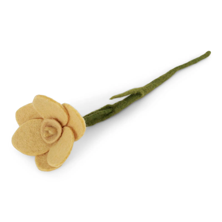 Fiore Narciso Con Rametto H30cm Yellow