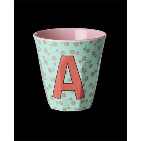 Tazza Melanina D9cm  H9cm 250ml Fiorellini A