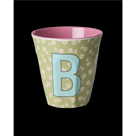 Tazza Melanina D9cm  H9cm 250ml Fiorellini B