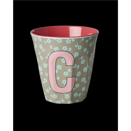 Tazza Melanina D9cm  H9cm 250ml Fiorellini C