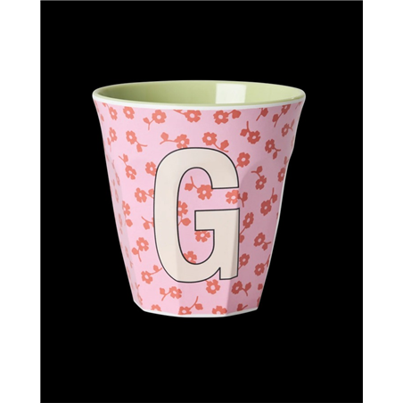 Tazza Melanina D9cm  H9cm 250ml Fiorellini G