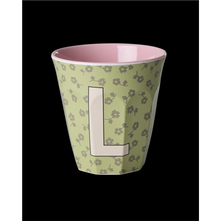 Tazza Melanina D9cm  H9cm 250ml Fiorellini L