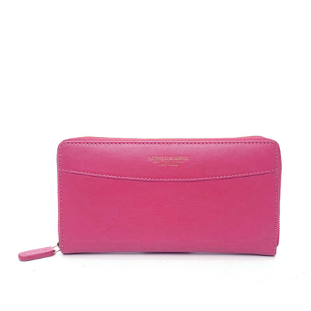 Portafoglio Zip Donna L Fuxia