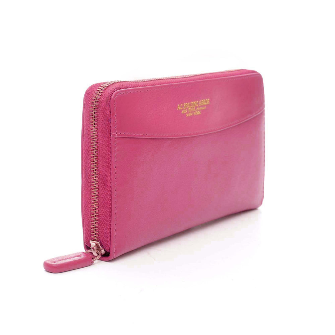 Portafoglio Zip Donna L Fuxia — immagine 2