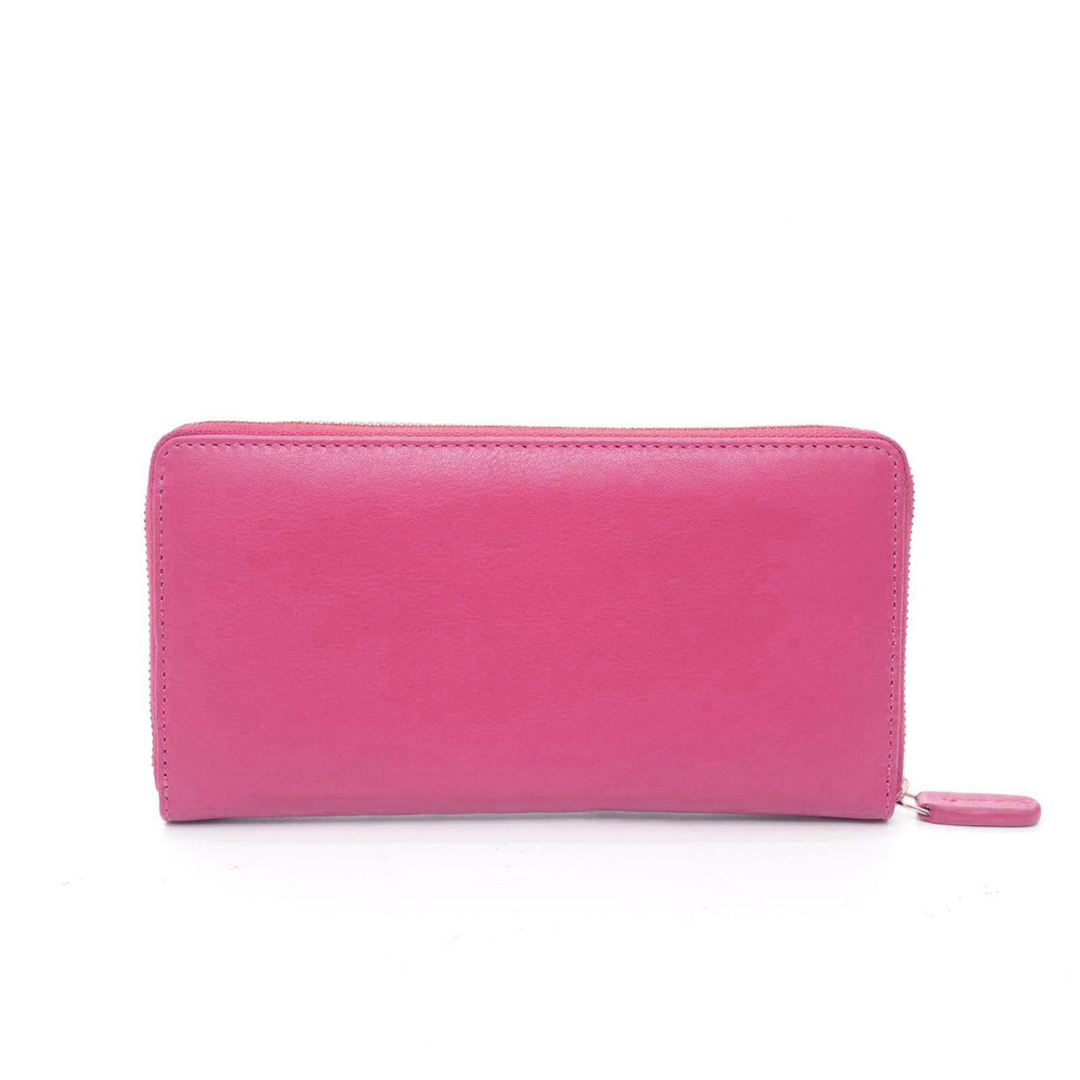 Portafoglio Zip Donna L Fuxia — immagine 3