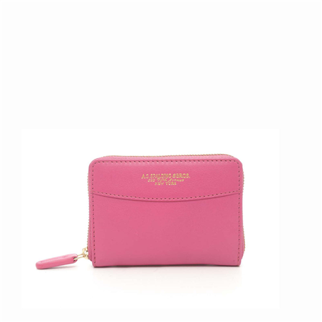 Portafoglio Zip Donna S Fuxia