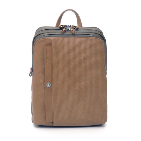 Zaino Square New Holey Marrone