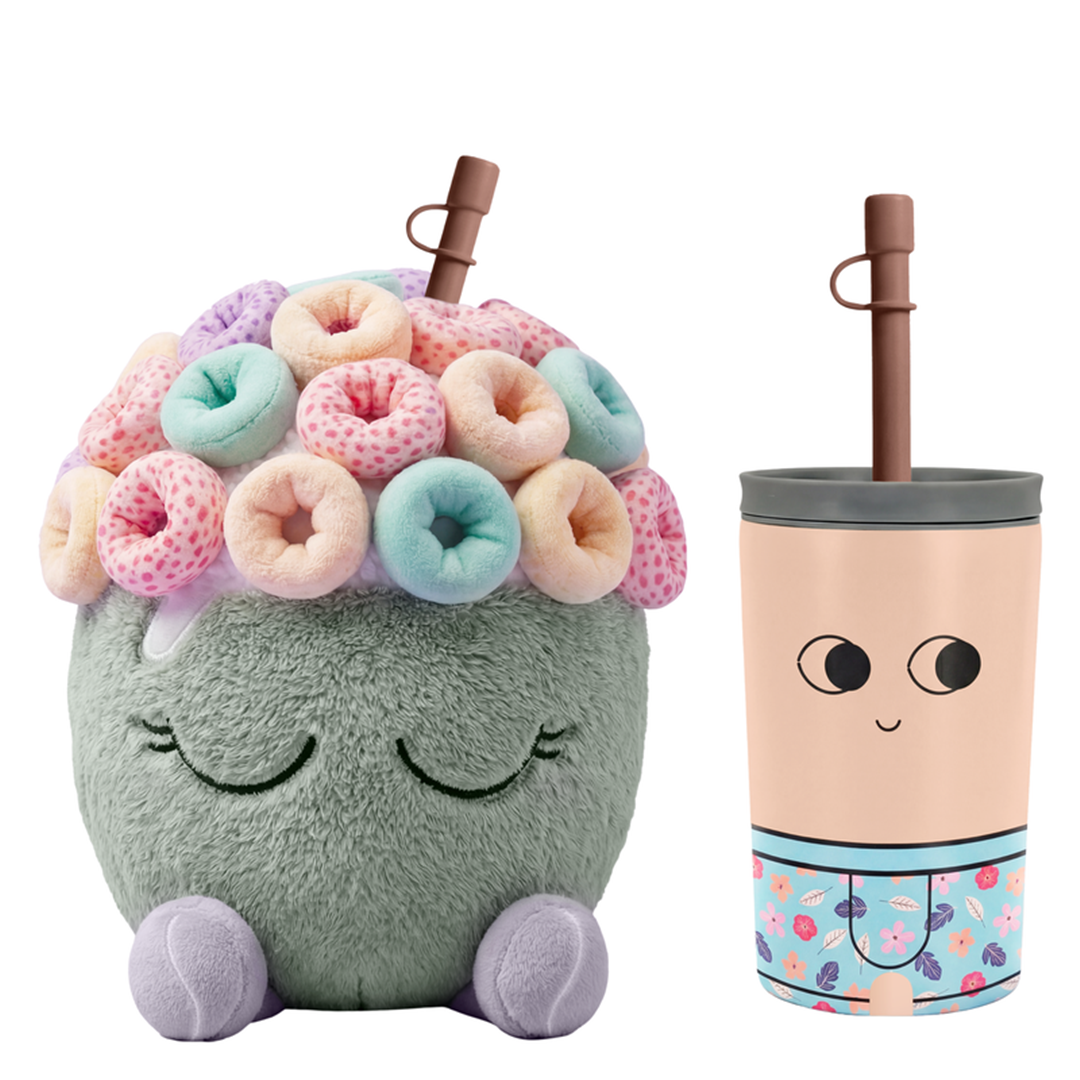 Borraccia Fuzzies Peluche Asobu Sunny The Spoonful — immagine 2