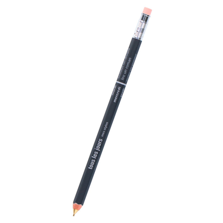 Mechanical Pencil With Eraser Days Black