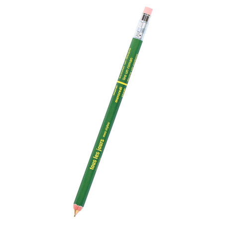 Mechanical Pencil With Eraser Days Olive