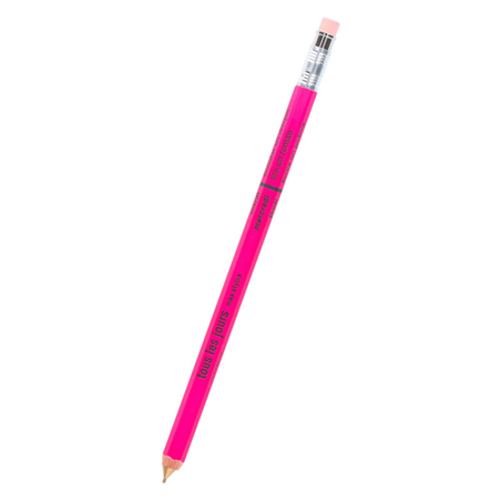 Mechanical Pencil With Eraser Days Pink
