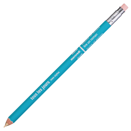 Mechanical Pencil With Eraser Days Turquoise