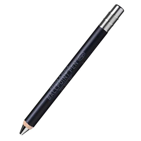 Gel Wood Ball Pen Days Black
