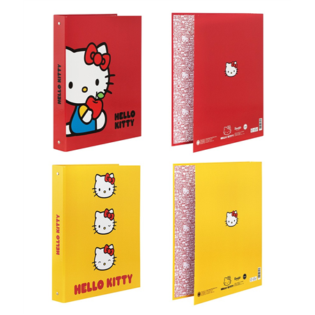 Copertina Anelli Maxi 30 Mm Hello Kitty