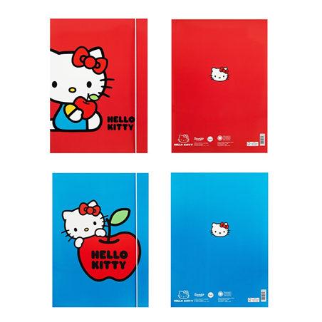 Cartellina Portafogli 3 Lembi Hello Kitty