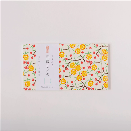 Watoji Yuzen Memo Pad   No.6
