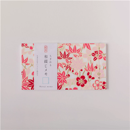 Watoji Yuzen Memo Pad   No.18