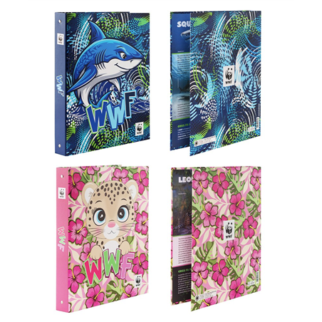 Copertina Anelli Maxi 30 Mm Wwf Illustrato