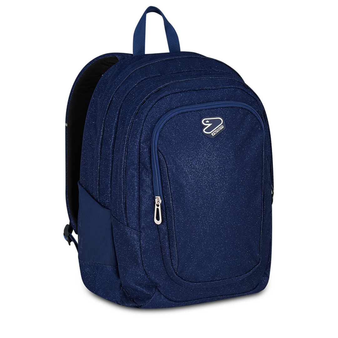 Zaino Tech  Shiny Tech Blue Polite — immagine 3