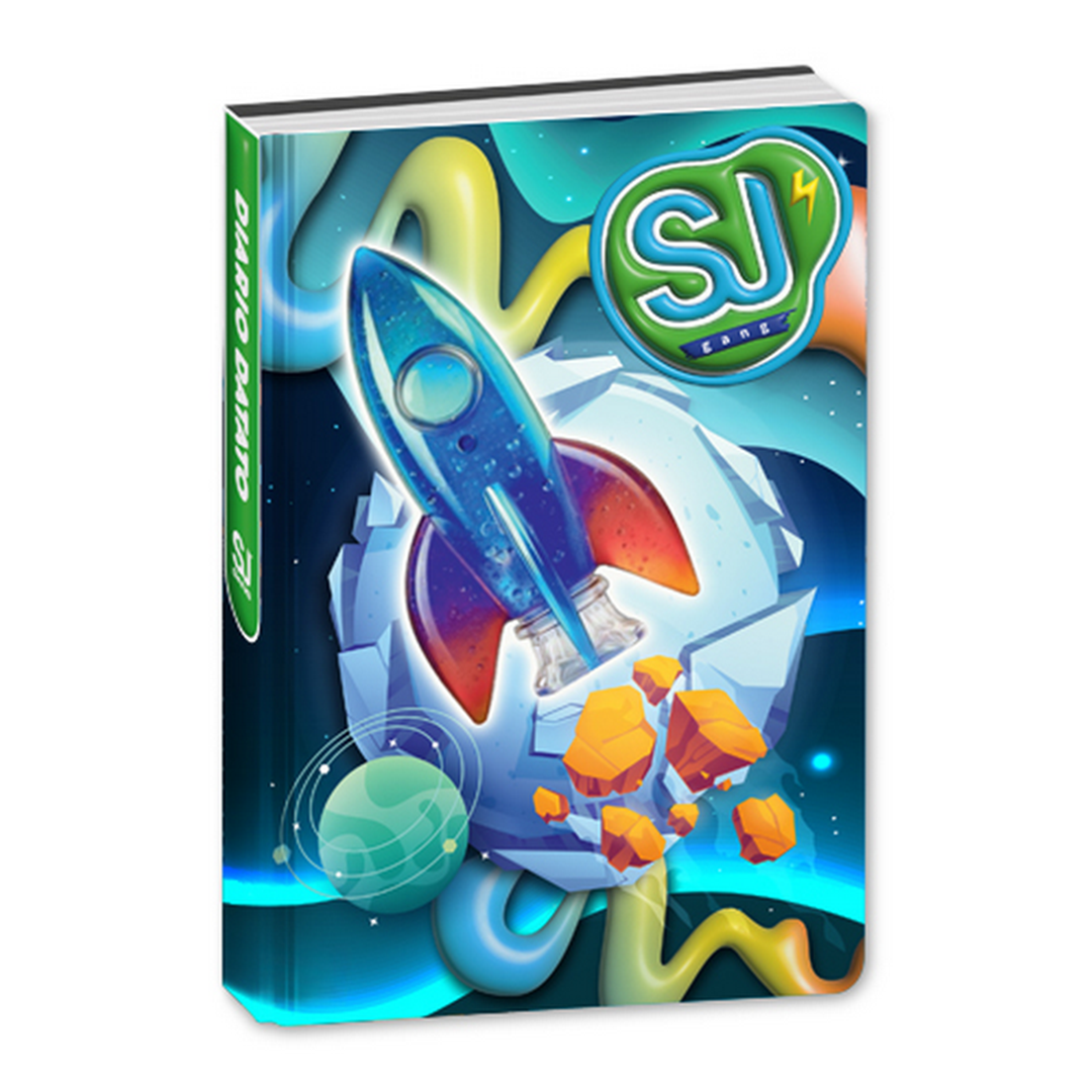 Diario 10 Mesi Datato Sj Gang Cartotecnica Boy — immagine 6