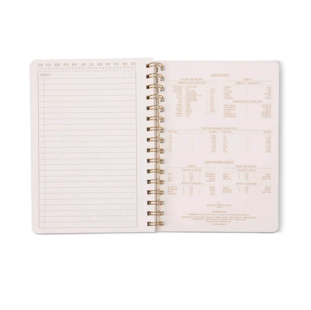 Tulip A5 Twin Wire Notebook 160pg 100gr Blue Lattice — immagine 3