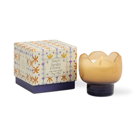 Candela Tulipano Vetro 155gr Profumata Orange And Blue-Garden & Grove