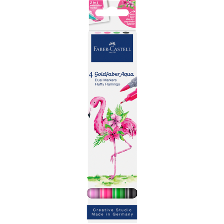Set Aqua Dual Marker Pezzi 4 Flamingo