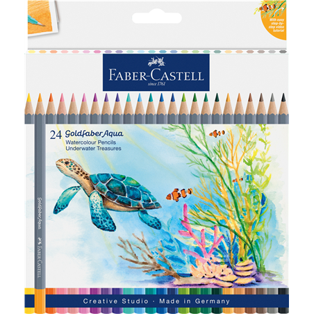 Set Gold Faber Aqua Dual Marker Pezzi 24