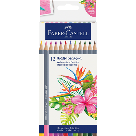 Set Goldfaber Aqua Dual Marker Pezzi 12 Tropical