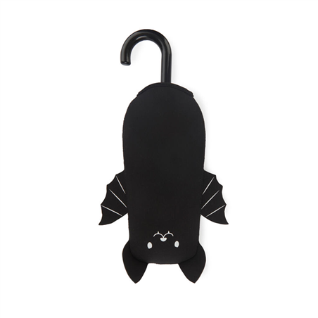 Ombrello Pipistrello Con Custodia Nylon Nero
