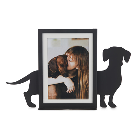 Portafoto Metallo Bassotto Vertic 19x30.5x4 Nero