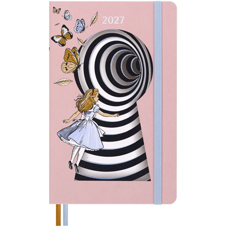 Agenda 12mesi 7gg Large Limited Edition 2027 Alice Nel Paese Delle Meraviglie