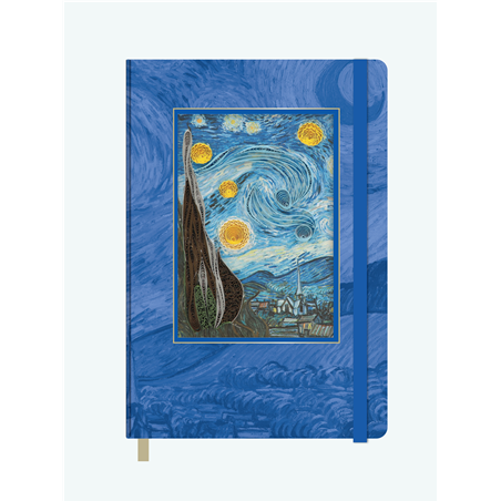 Notebook Origamo Filigrana Di Carta Van Gogh La Notte Stellata
