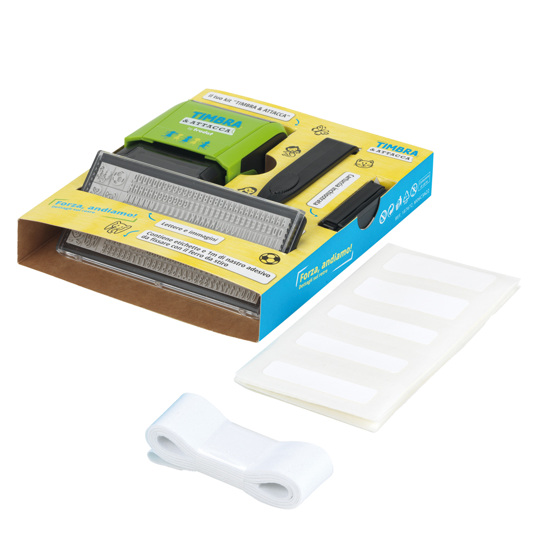 Kit Timbraattacca Per Stampa Su Tessuti E Etichette — immagine 3
