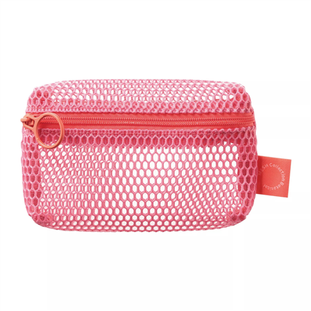 Mini Pouch Mesh H125xw125xd10mm Flamingo Pink