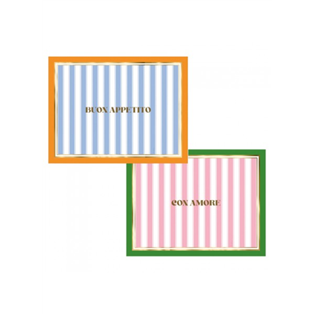 Tovagliette Americana Carta 43x33cm 4pz Tra Le Righe