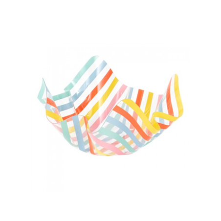 Contenitore Pet Righe Multi 22,5x12cm