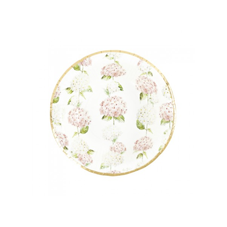 Scodella Carta 24cm 8pz Givi Giardino Delle Ortensie