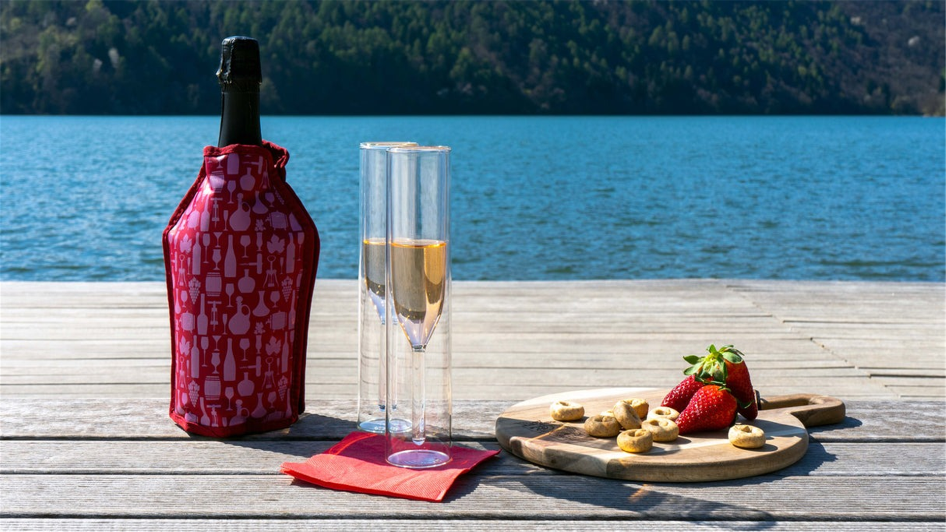 Glacette Morbida Raffreddabottiglie 15,5x22x5 Vino — immagine 2