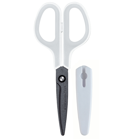 Forbici Fitcut Curve Fluorine Sc-175sf Bianco Grigio