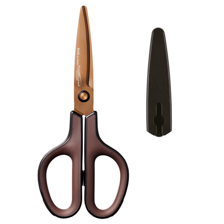 Forbici Fitcut Curve Titanio Sc-175stn Marrone