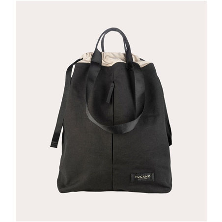 Shopper Verticale Canvas 35 X 44 X 14 21,5l Nero